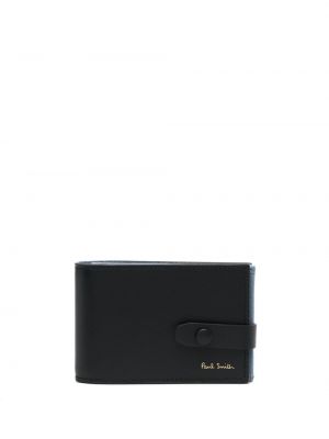 Usnjena denarnica Paul Smith črna
