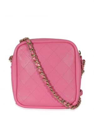 Casual cestovní taška Chanel Pre-owned růžová