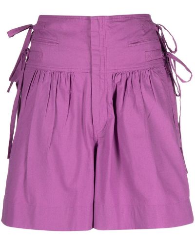 Pantalones cortos de encaje Isabel Marant étoile violeta