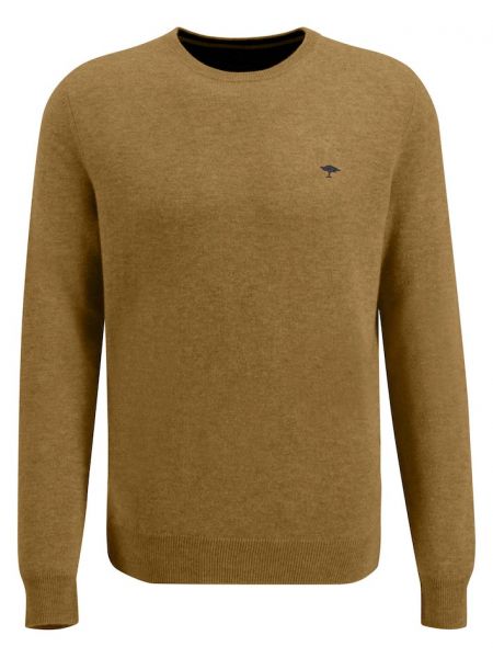 Кашемировый пуловер из шерсти мериноса Fynch-hatton® коричневый