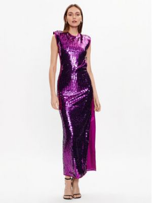 Priliehavé večerné šaty Mvp Wardrobe fialová