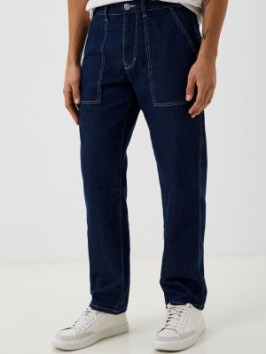 Прямые джинсы Tom Tailor синие