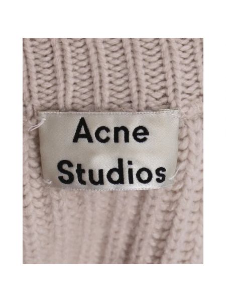 Bluza wełniana Acne Studios Pre-owned beżowa