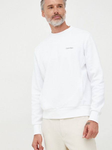 Суитчър с принт Calvin Klein бяло