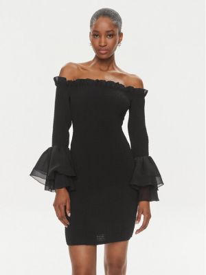 Κοκτέιλ φόρεμα Rotate μαύρο