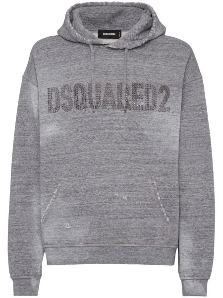 Hættetrøje Dsquared2 grå