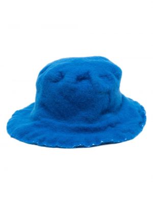Вълнена шапка Comme Des Garçons Shirt синьо