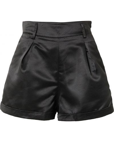 Pantalon en tissu In The Style noir