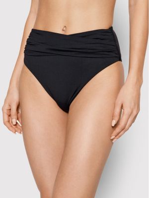 Dół od bikini Wrap Front 40643-942 Czarny Seafolly