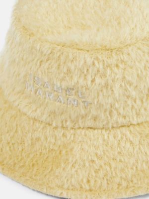 Berretto ricamato di lana Isabel Marant beige