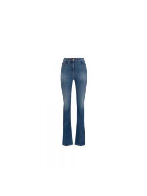 Straight leg jeans Elisabetta Franchi blu