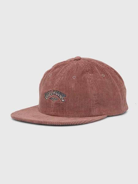 Șapcă de catifea Billabong roz