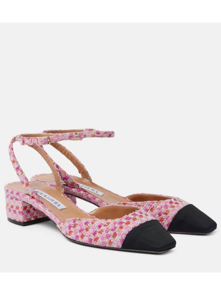 Tweed riemchenpumps Aquazzura