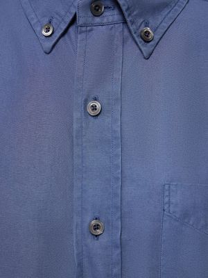 Lyocellová slim fit priliehavá košeľa Tom Ford biela