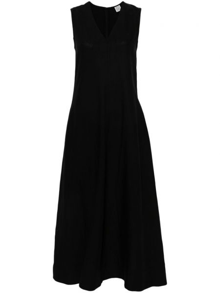 Midi šaty Totême černé