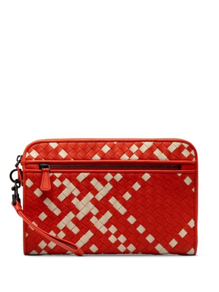 Чанта тип „портмоне“ с цип Bottega Veneta Pre-owned червено