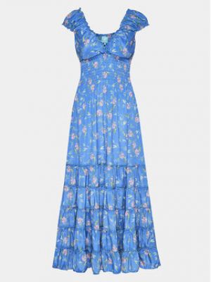 Priliehavé šaty Iconique modrá