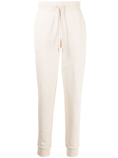 Pantalones de chándal con cordones Moncler blanco