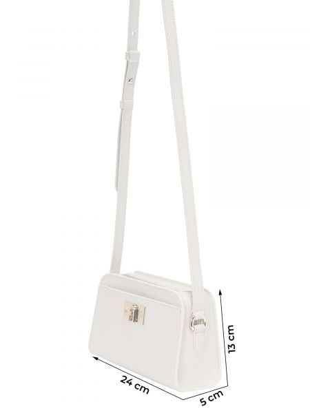 Памучни чанта през рамо Furla бяло