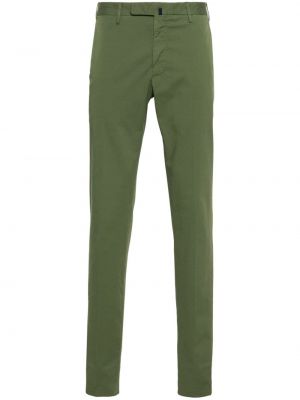 Pantalon plissé Incotex vert