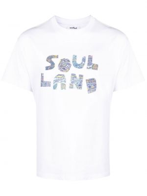 T-shirt Soulland vit