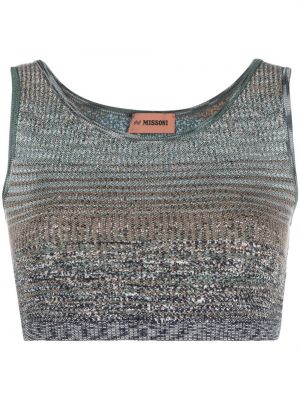 Tank top Missoni blå