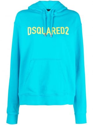 Hoodie Dsquared2 blå