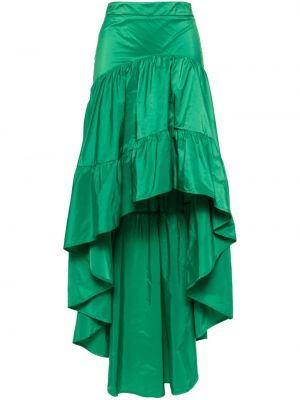 Φούστα με ψηλή μέση Ermanno Firenze πράσινο