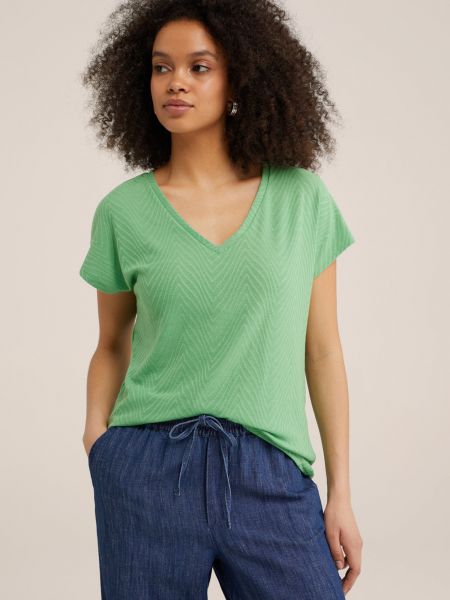 Tričko We Fashion zelená