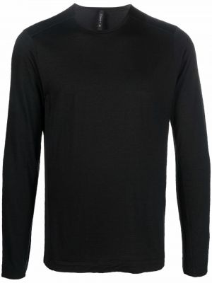 Medvilninis marškinėliai Transit juoda
