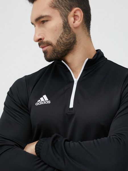 Majica z dolgimi rokavi z dolgimi rokavi Adidas Performance črna