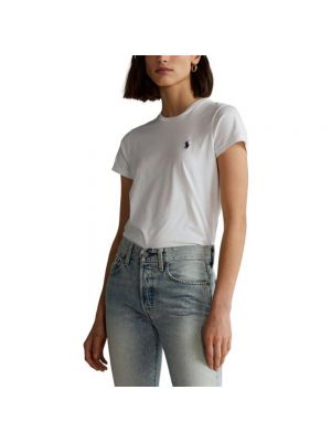 Koszulka bawełniana Ralph Lauren biała