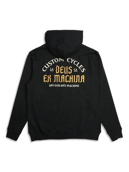 Hoodie mit reißverschluss Deus Ex Machina schwarz