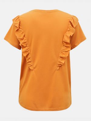 Tričko s volány Jdy oranžové
