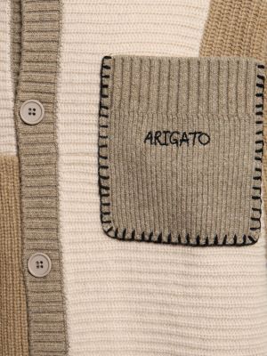 Vlnený sveter Axel Arigato béžová