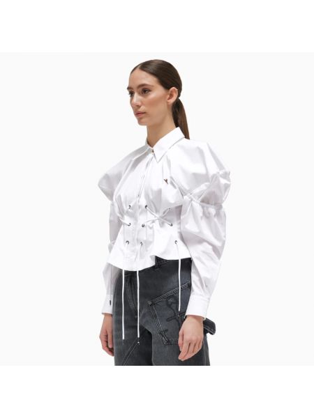 Blusa de algodón Vivienne Westwood blanco