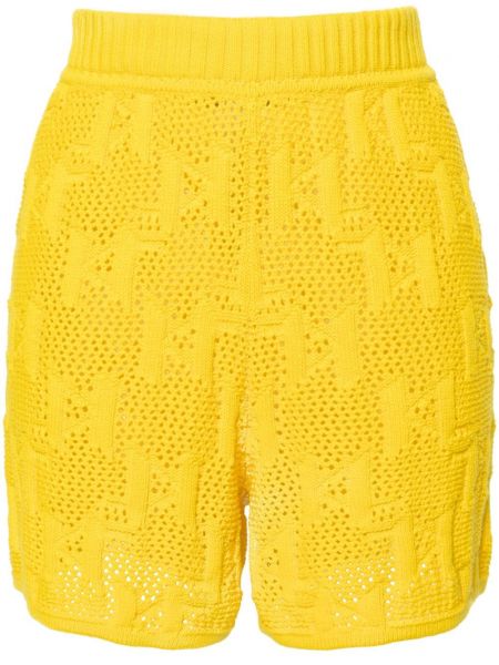 Shorts aus baumwoll Karl Lagerfeld gelb