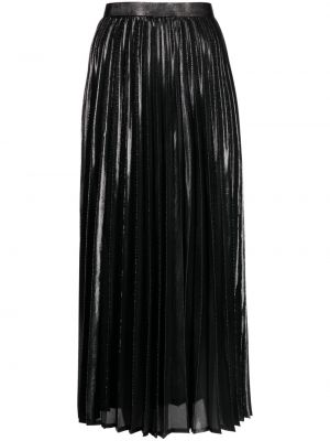 Czarna spódnica midi plisowana Junya Watanabe