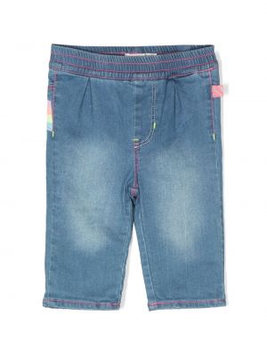Jeans con stampa Billieblush blu