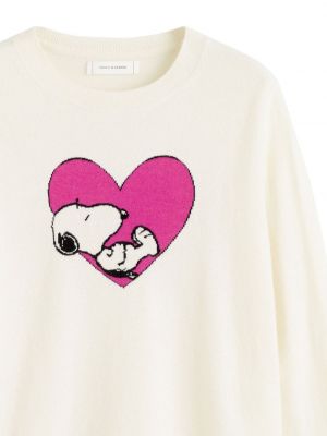 Vilnonis megztinis su širdelėmis Chinti & Parker