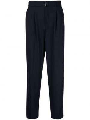 Pantalon plissé Michael Kors bleu