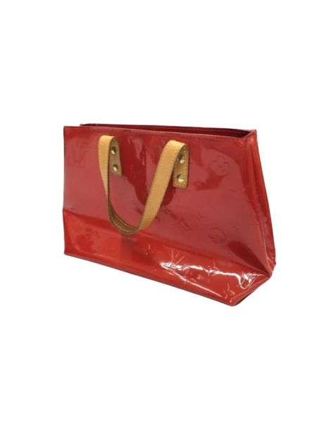 Shopperka skórzana Louis Vuitton Vintage czerwona