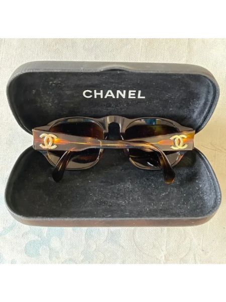 Gafas de sol Chanel Vintage dorado