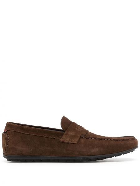 Skinn ruskind loafers Hugo brun