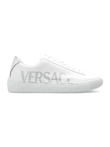 Białe sneakersy Versace