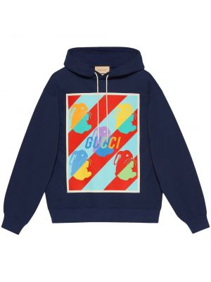 Jul hoodie Gucci blå