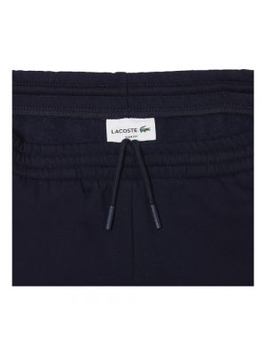 Pantalones de chándal con bordado slim fit Lacoste azul