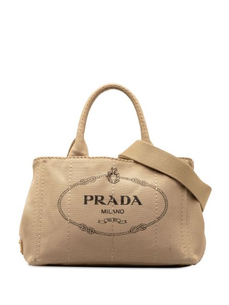 Чанта Prada Pre-owned кафяво