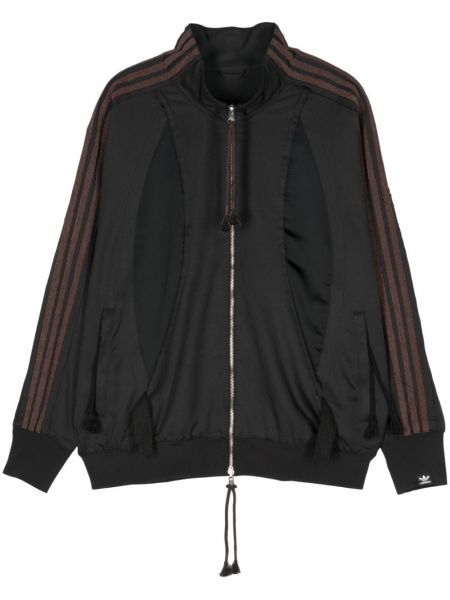 Applikation vindjakke Adidas sort