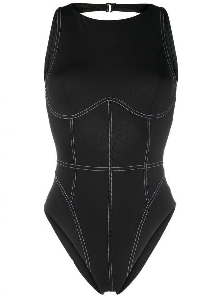 Jednodijelni kupaći kostim Noire Swimwear crna
